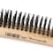 Forney Scratch Brush With Long Handle, Carbon, 3 X 19 Rows 70504 - alternate 3